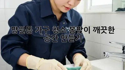 망원동 가구 청소: 봄맞이 깨끗한 공간 만들기